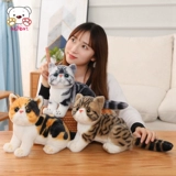 Реалистичная кукла, плюшевая детская игрушка, кот, подарок на день рождения