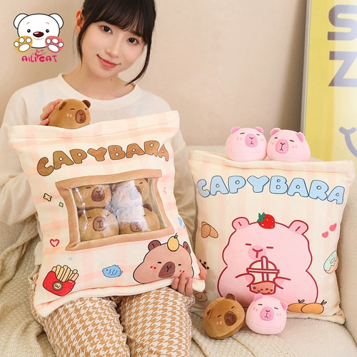 Плюшевая милая игрушка, тряпичная кукла, подушка, антистресс, подарок на день рождения