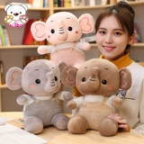 Плюшевая игрушка, успокаивающая детская тряпичная кукла, милая подушка, слон