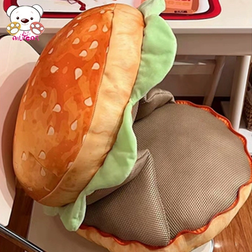 Забавная плюшевая подушка, игрушка для сна, складная кукла, хлеб, подарок на день рождения