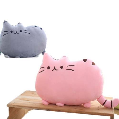 Большая подушка, плюшевая игрушка, кукла для обнимания для сна, кот, подарок на день рождения