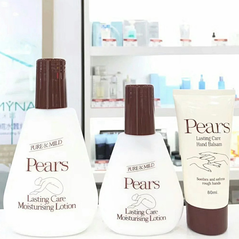 Hong Kong original Pears brand body lotion moisturizing body lotion 200ml can be used as hand cream