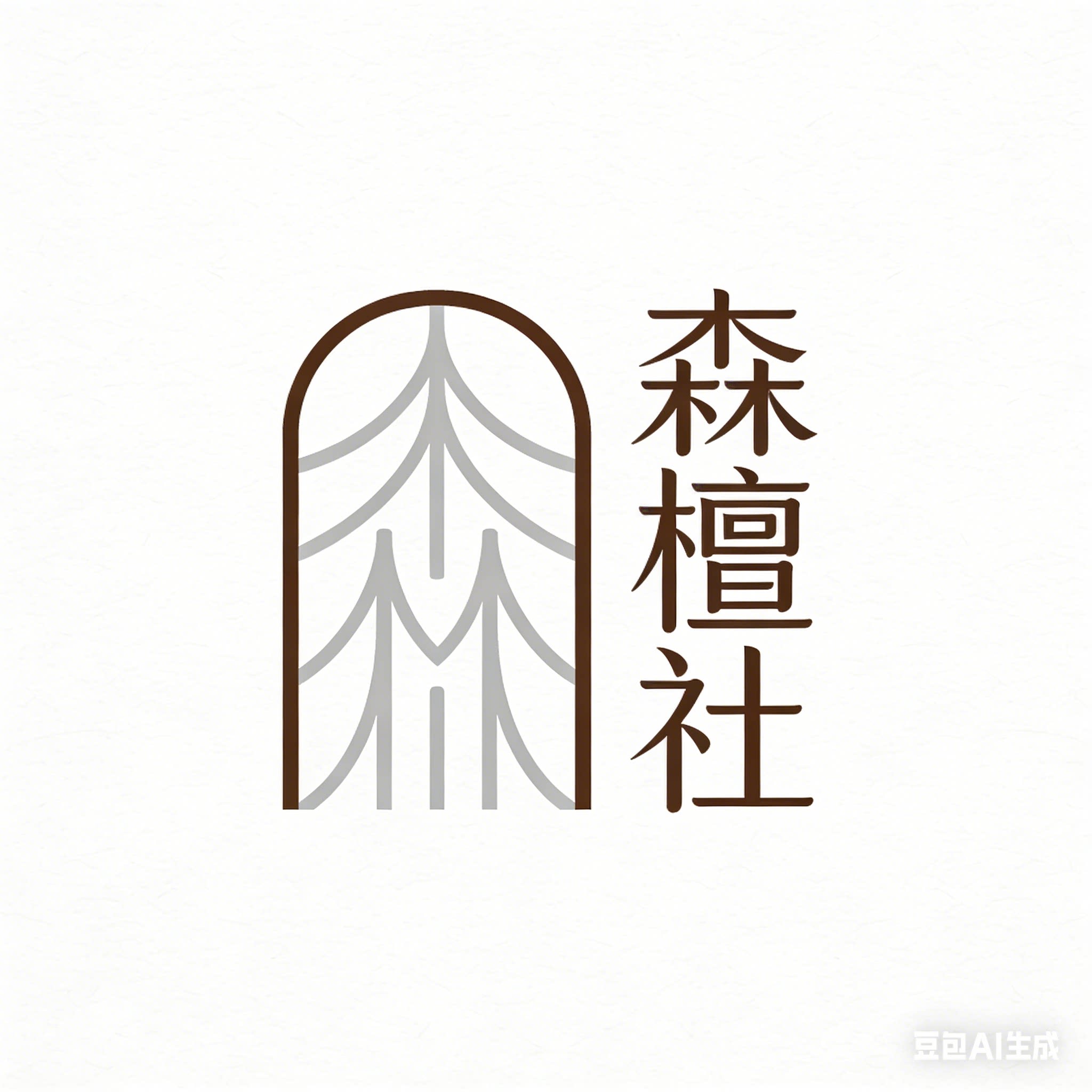 森檀社的LOGO