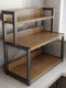 Metal simple and modern 3-layer kitchen spice storage