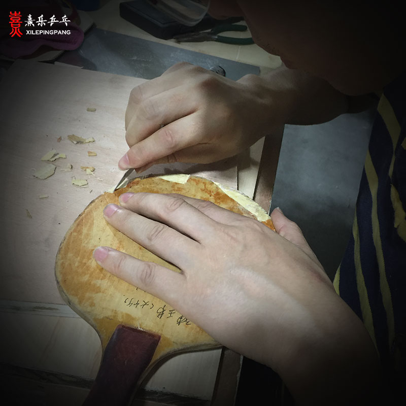 Table Tennis Craftsman 2022 Hudie Stika table tennis racket straight and horizontal racket base plate repair racket repair table tennis board counter