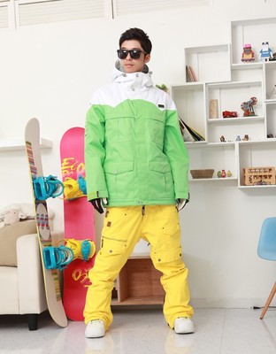 Meet Morden Boulespin Foreign Trade Company Goods Veneer Ski Suit Oversized Men Veneer Ski Suit