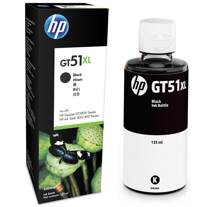 Botella de tinta HP GT52 GT53
