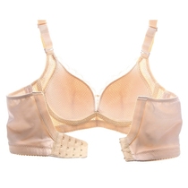 Womens underwear No steel ring bra cover ultra-thin Breathable No Sponge Poly Woo Sexy Closeted Breast adjustment type Three-row buckle