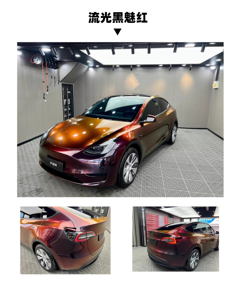 Factory wholesale whole roll of casting-grade silver film for car body vinyl wrap, car color change film PET
