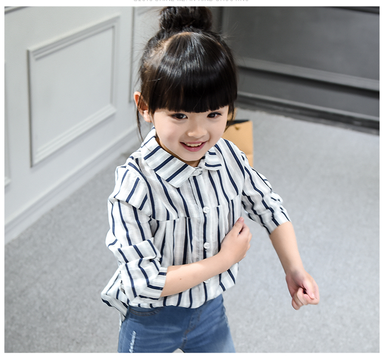 Chemise fille à manche longue - Ref 2084415 Image 14