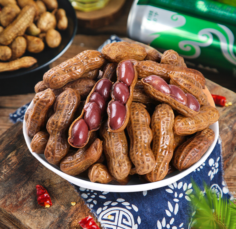 Soldiers will be braised peanuts Braised cooked food Fresh fragrant flowers Raw rice Ready-to-eat leisure snacks Hunan specialties hot sale