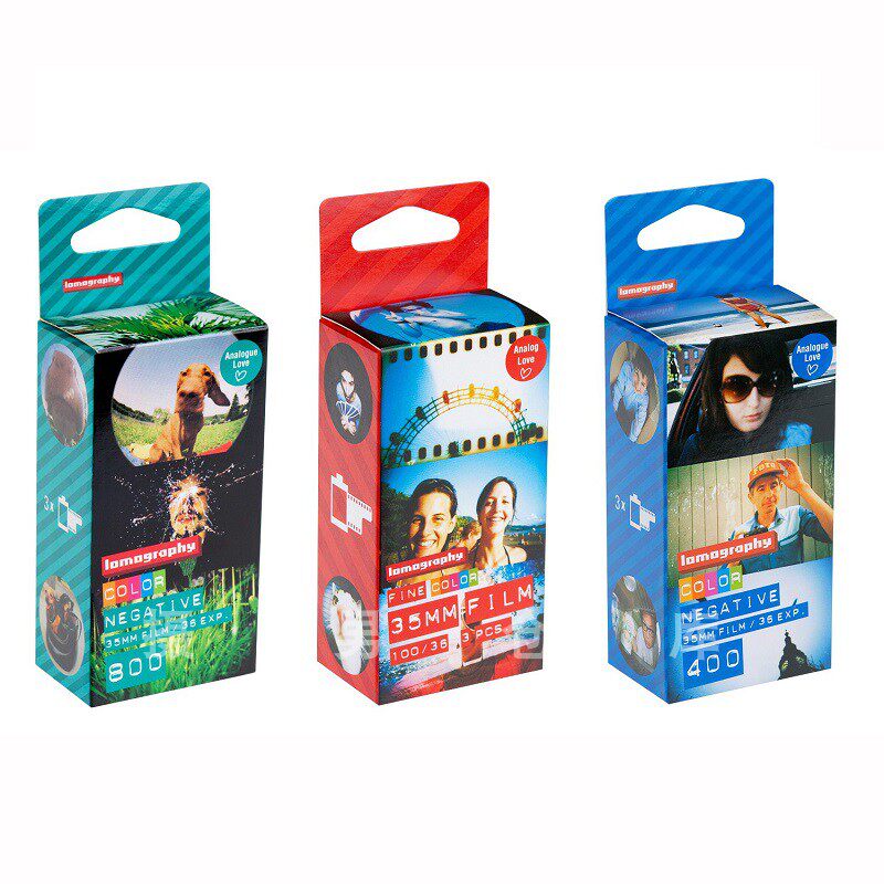 Iron Shell Edition DX Code LOMO Original 135 Color 100 Film 400 Film 800 Negative Lomography Camera