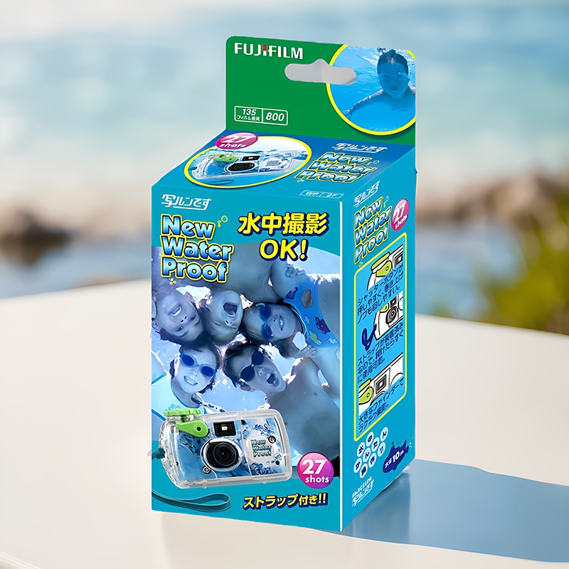Japanese Version Fuji Waterproof Disposable Film Camera Underwater Film Machine Snorkeling Japan-Made Venus800 Goddess Roll Japanese Version Fuji Waterproof Disposable Film Camera Underwater Film Machine Snorkeling Japan-Made Venus800 Goddess Roll