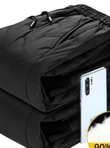 Clearance pick up winter big-name down pants for men in autumn and winter thickened outer wear warm trousers duck down cold-proof cotton pants