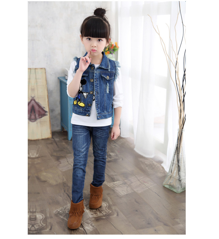 Gilet enfant en toile - Ref 2068781 Image 15