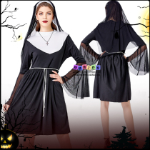 20.2 million Halloween suit sister clothing Black Maria COS serve bloody vampire demon witch maid
