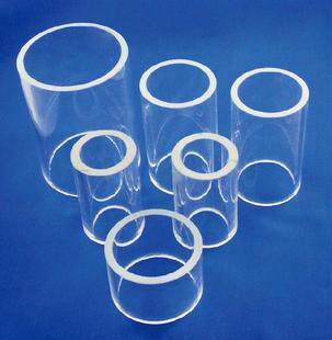 Jiangsu Jinghe transparent quartz crucible high temperature resistant quartz products high purity quartz tube