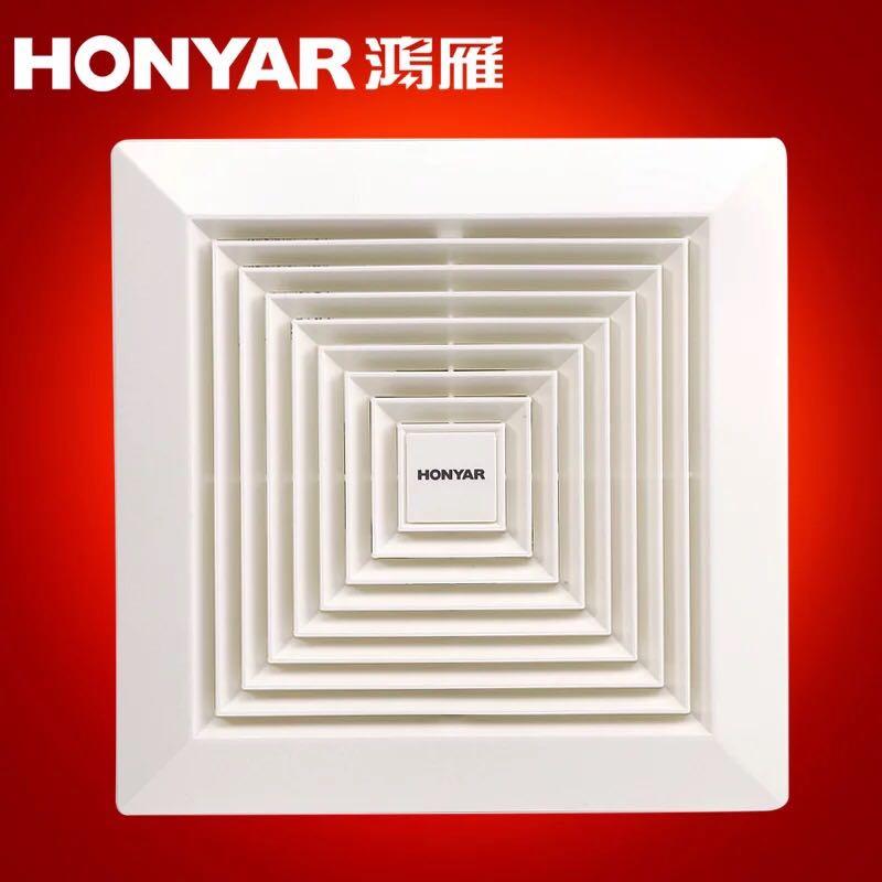 Hongyanair ventilator exhaust fan suction top type ventilator switch socket assorted use drilling 20 20 25 27