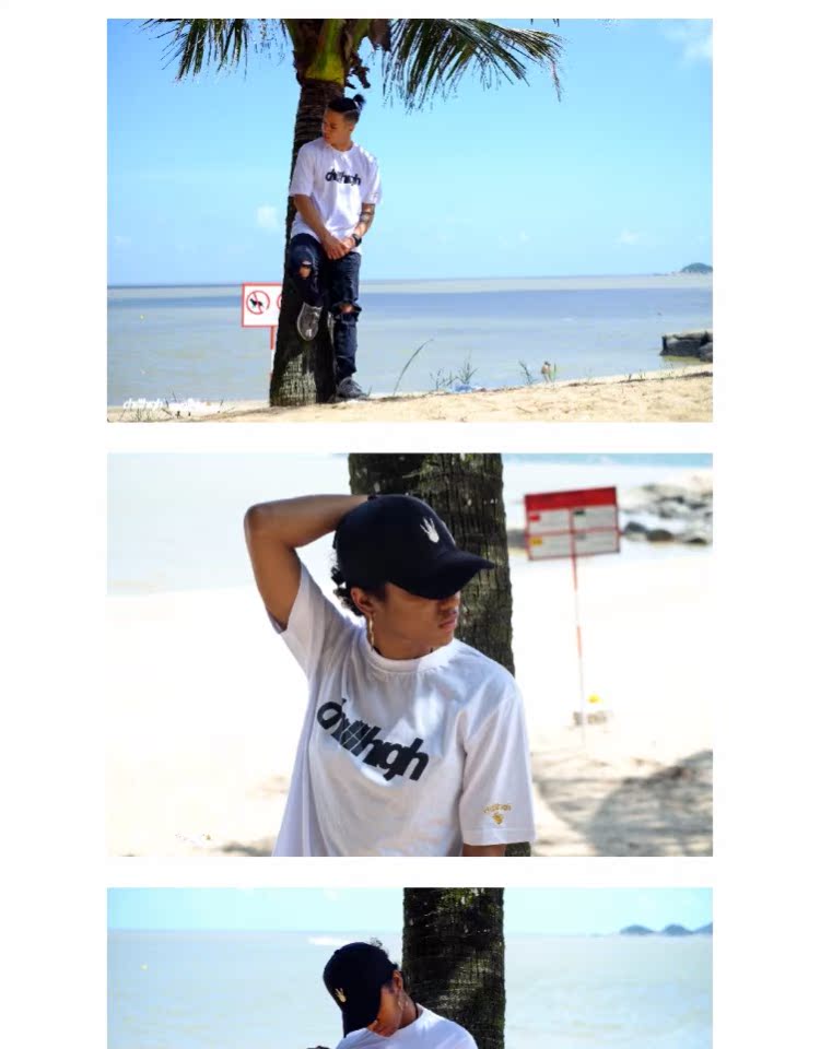 Chillhigh 2016SS Brand Brand Classic Classic Áo thun ngắn tay thương hiệu thời trang áo ba lỗ nam