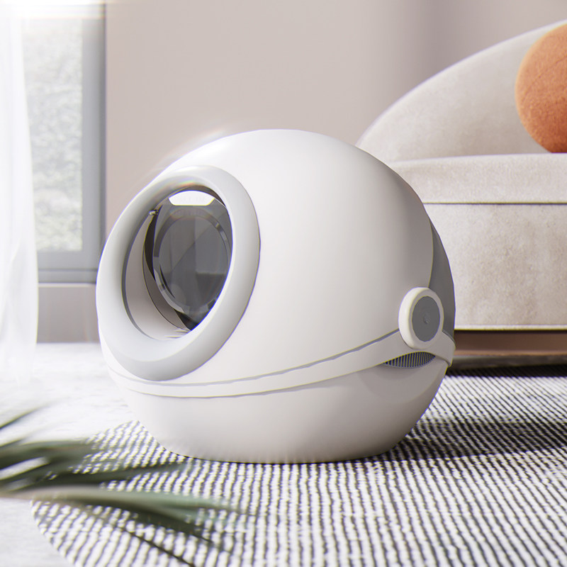 Cat litter box fully enclosed super large anti-splash cat litter box extra large odor-proof cat toilet kitten supplies