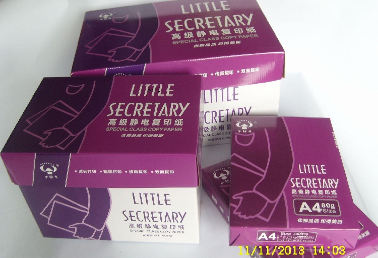 Small Secretary A4 Advanced Electrostatic Coating Paper 70g 5 Packs 500 Sheets Pack