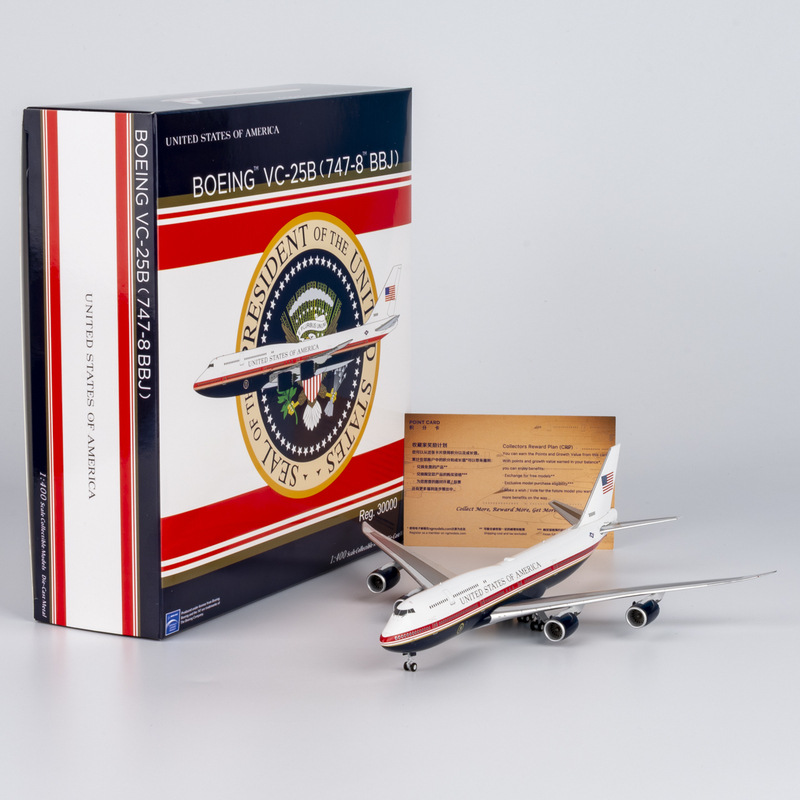 Ng Models 78041 1:400 Usaf American Air Force One Vc-25B 30000 Ng Models 78041 1:400 Usaf American Air Force One Vc-25B 30000