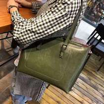 A Gens good leather new mommy Bag tote womens bag large capacity travel Womens bag limited edition 66-008#