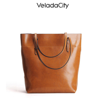 2021 new tote bag large capacity female students soft leather leather shoulder bag women bag vertical version Square Hand bag tide