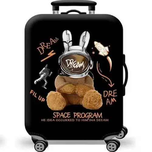 Эластичный чемодан, защитный чехол для путешествий, износостойкая пылезащитная крышка, 20 дюймов, 24 дюймов, увеличенная толщина