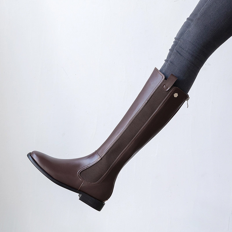 Slim-footed device star Rider Long Boot Patch Leg Effect Without Dropping 