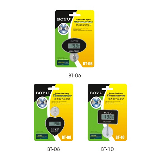 Boyu Diving Electronic Thermometer digital display thermometer Heart round BT-06 BT-06 BT-08 BT-10