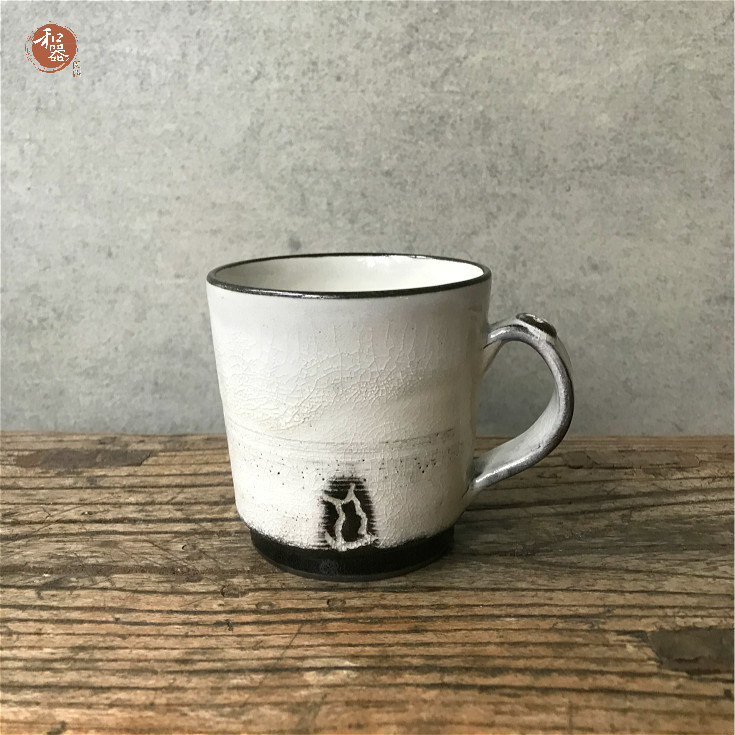 [Author's Handmade Creation] Award-Winning Artist Suzuki Shujun's Comb-Patterned Pink Cat Mug