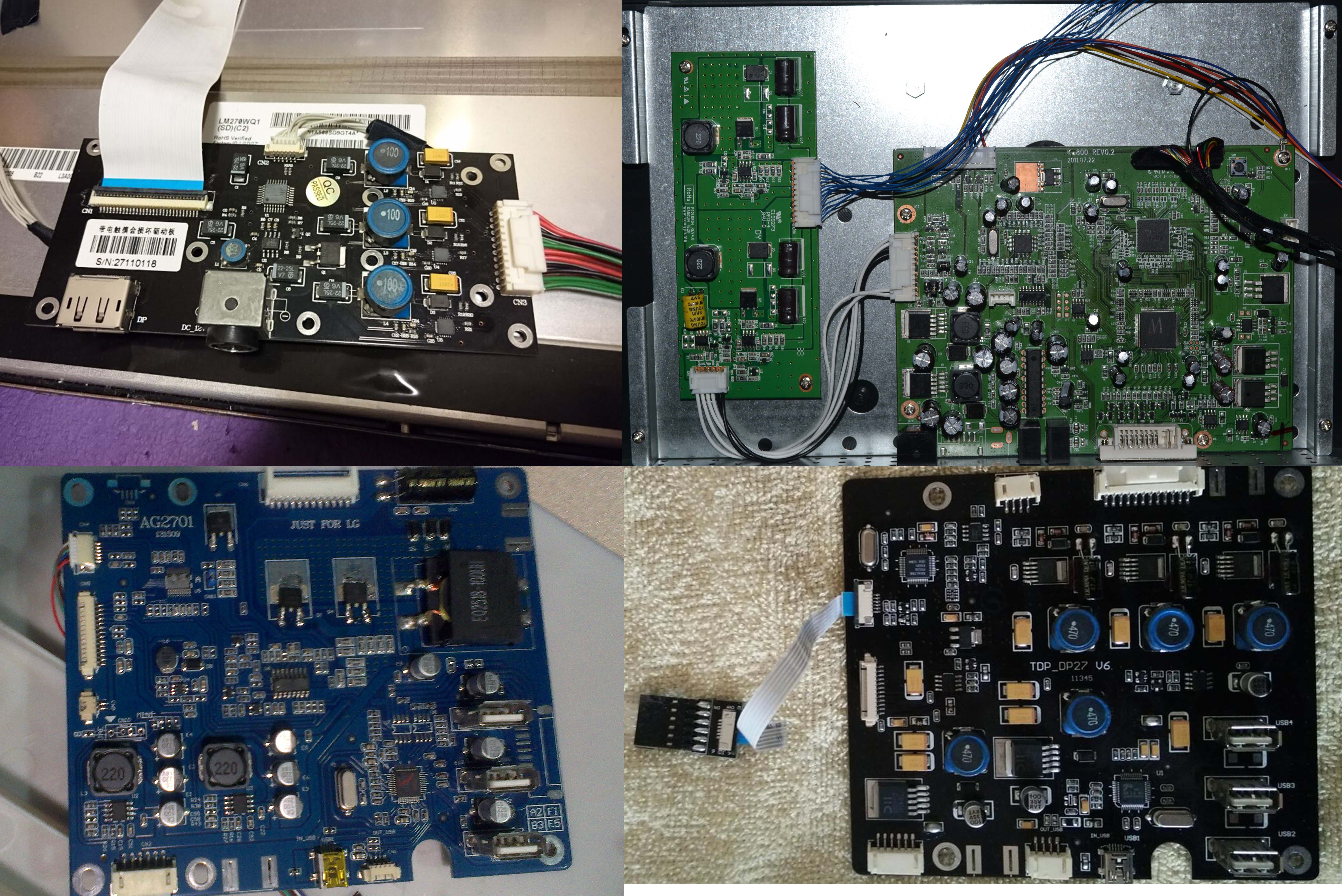 DIY Apple monitor repair LM270WQ1 monitor repair DIY 27 inch monitor repair - Taobao