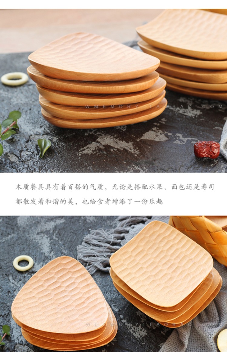 Rùa nhỏ rắn rùa gỗ bằng gỗ món tráng miệng trái cây khô hình ảnh đạo cụ khay bánh gỗ tấm gỗ khắc khay trà gỗ
