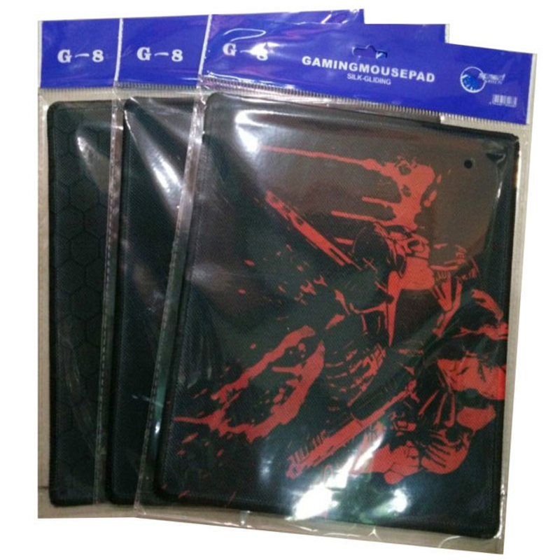G8 lock edge coarse cloth game mouse pad factory promotion color pad precision lock edge control version 220*260*2 3mm