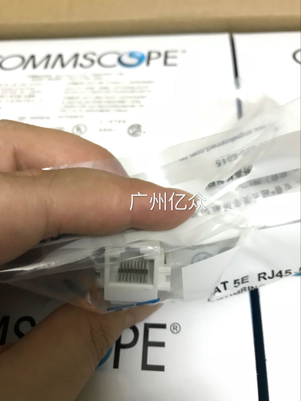 Module panel module for information module of the Internet module of the ultra-five-type Internet module RJ45