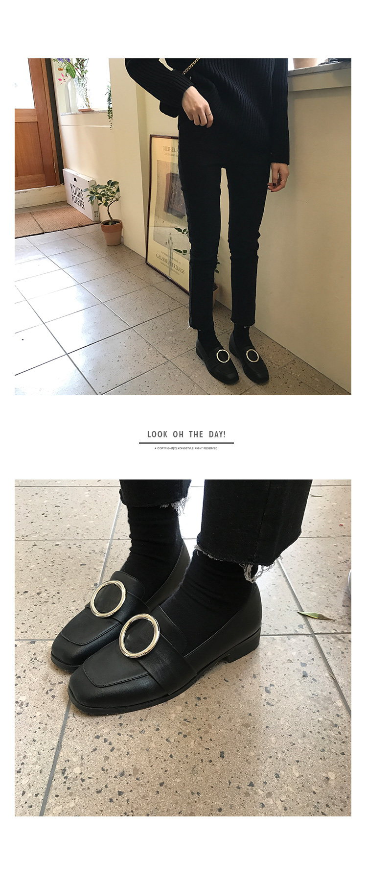 [ELINASEA] Xiaohai tự chế retro cổ điển Hàn Quốc mùa thu và mùa đông ve áo đôi túi hai nút phù hợp với áo khoác nữ các kiểu áo vest nữ hàn quốc