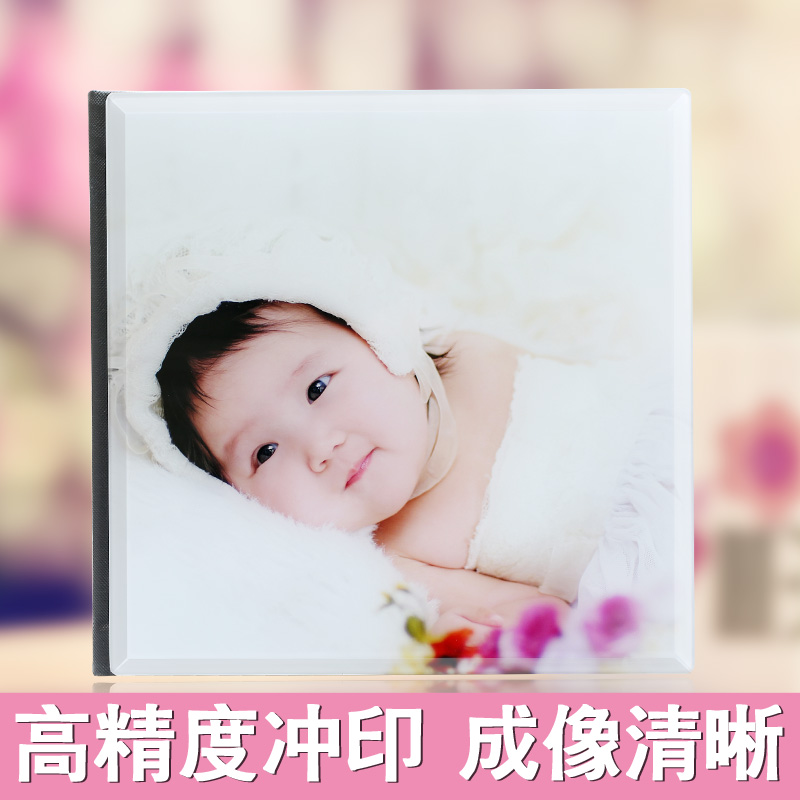 Crystal photo book making baby wedding wedding photo book high-end photo studio photo album custom photo album Custom