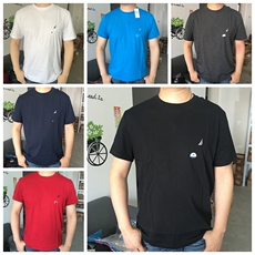 Футболка мужская 特价包邮 nautica诺帝卡男棉圆领 短袖t-shirttee 美国正品
