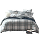 Giống như bông dày chải denim giường bông vải quilt Bắc Âu bông mùa đông Feige Mu B - Bộ đồ giường bốn mảnh mua chăn ga gối đệm Bộ đồ giường bốn mảnh