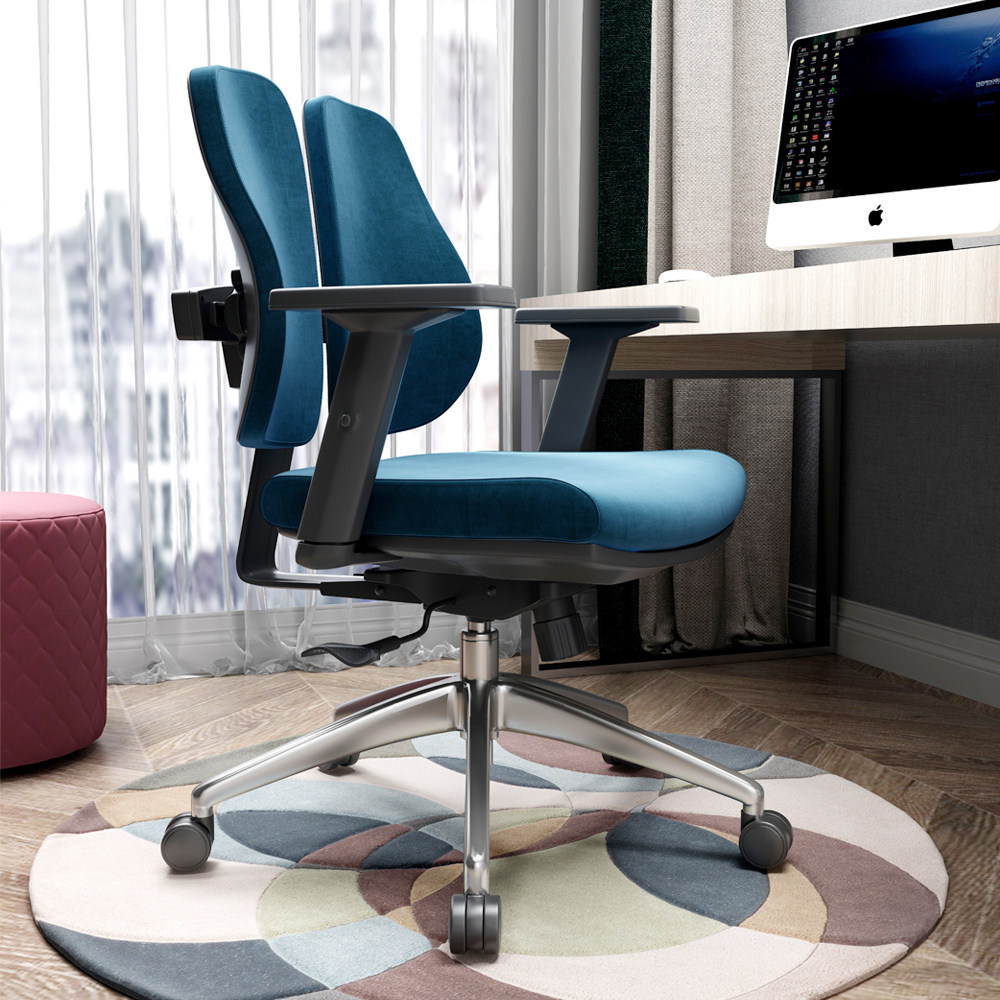 Computer Chair Home Comfortable Sedentary Office Chair Ergonomic Double Back Chair Health Chair Modern Simple Study Chair