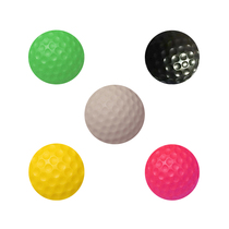 50 INDOOR GOLF PRACTICE BALL CHILDREN EVA SPONGE BALL GOLF HOME COLOR PU SOFT TRAINING BALL