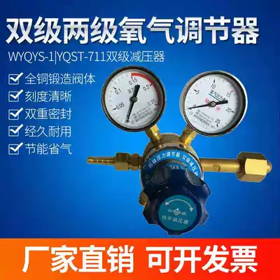 Two-stage two-stage oxygen regulator WYQYS-1)YQST-711 two-stage pressure reducer carbon dioxide pressure reducer
