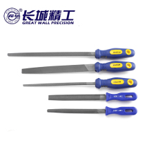 Great Wall Seiko file Steel file Metal grinding tools Round file rubbing knife Flat file Flat file Semicircular triangle wrong