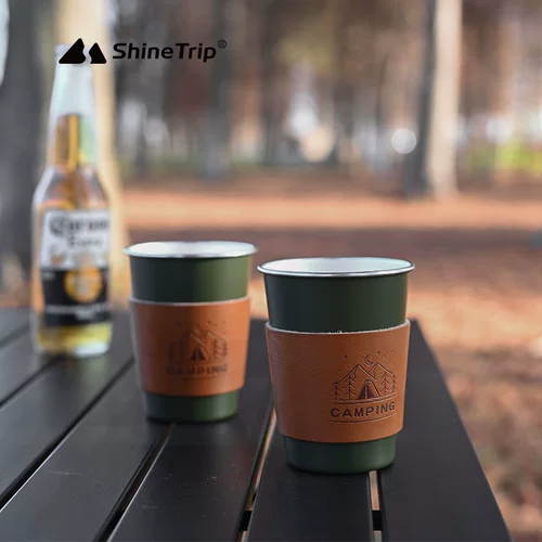 Дорожный портативный кофейный бокал для кемпинга из нержавеющей стали, чайная чашка для путешествий, комплект, нержавеющая сталь AISI 304