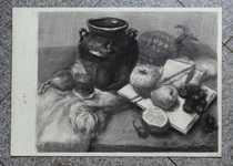 Sketch still life 4 open K Still Life sketch design sketch sketch Coke fruit plate sketch original art works