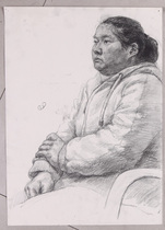 Male Middle-aged Side Sketch Portrait Sketching 4 Kopens K Original Susketch Bust Bust