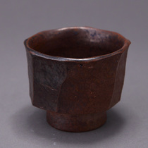 Imitation wood burning Cup knife cutting blank Cup handmade Cup ceramic ceramic cup tea cup ceramic handmade Cup