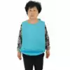 Elderly adult big bibs Leave-in bibs Three-dimensional food eating bibs Waterproof eating bibs Large saliva pockets can be removed and washed