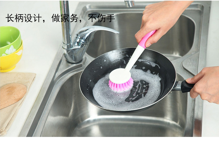 đèn led sân khấu Tay cầm loại lông dày không chạm vào tay cầm dài tay lau chùi bàn chải nồi cọ nhân tạo vật tư nhà bếp cung cấp cho cửa hàng bách hóa nhỏ - Thiết bị sân khấu 	đèn led chớp nháy liên tục